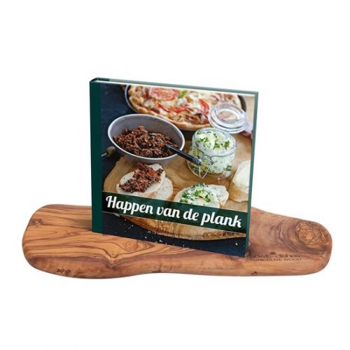 Tapasplank + Kookboek happen plank